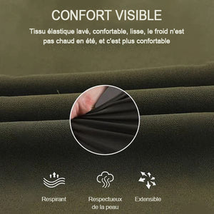 ??50% de réduction??Haute élasticité - Pantalon décontracté à jambe droite et taille haute