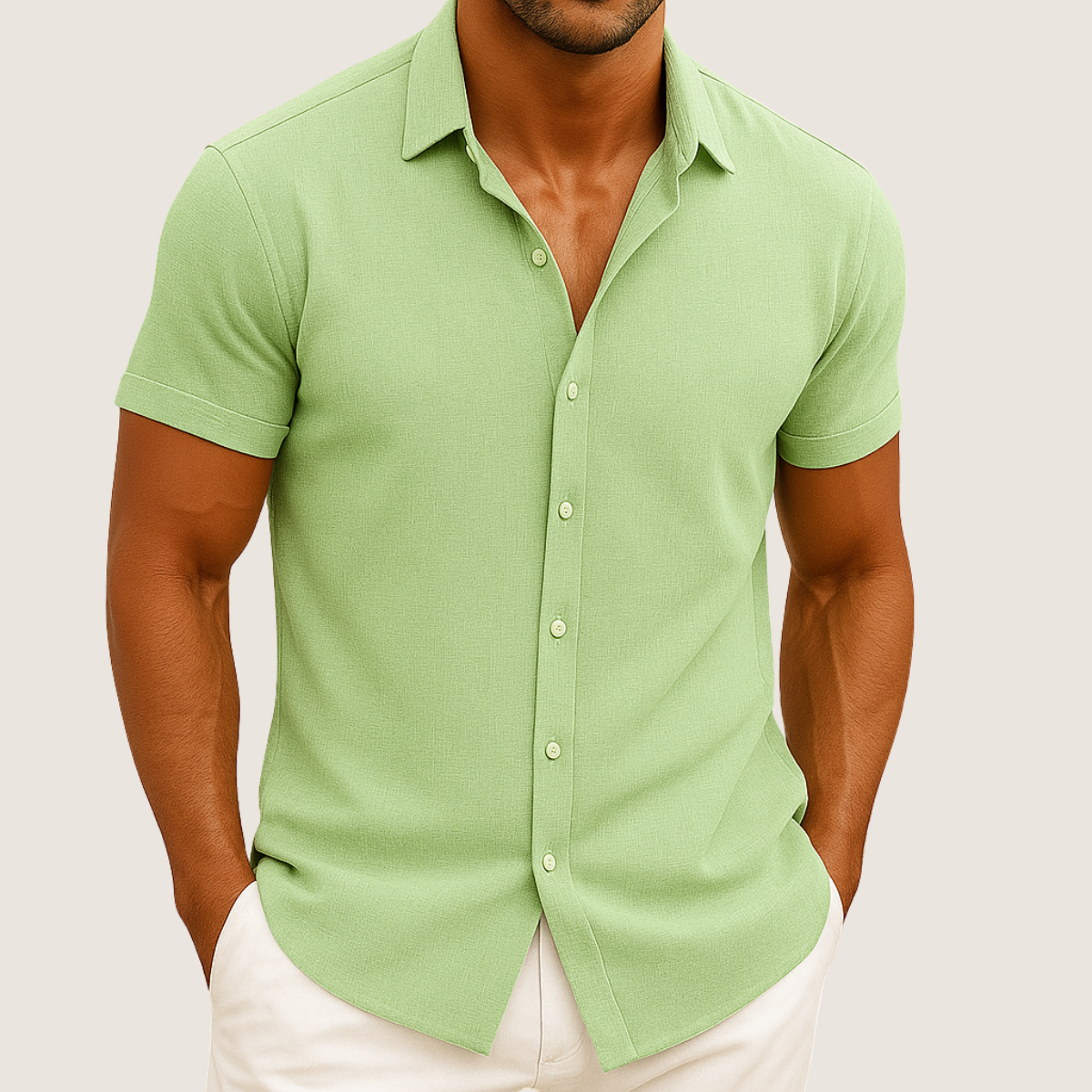 Monarch Chemise Lin & Coton – Coupe Ample et Confort Estival
