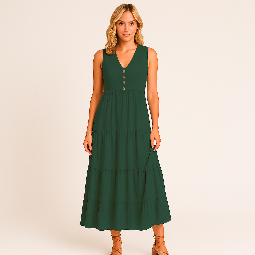 Monarch Robe Longue Maia – Élégance et Polyvalence