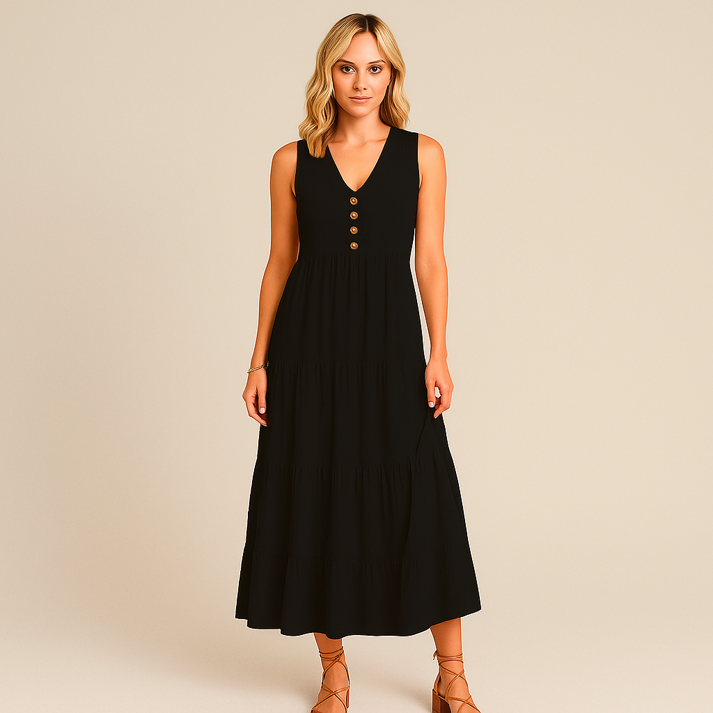 Monarch Robe Longue Maia – Élégance et Polyvalence