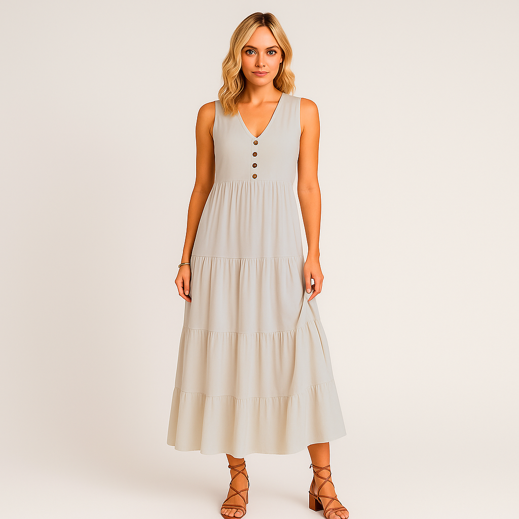 Monarch Robe Longue Maia – Élégance et Polyvalence