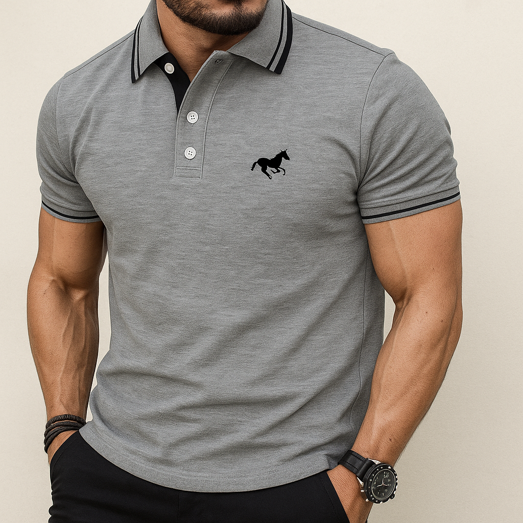 Monarch – Polo Homme avec Détails Contrastés