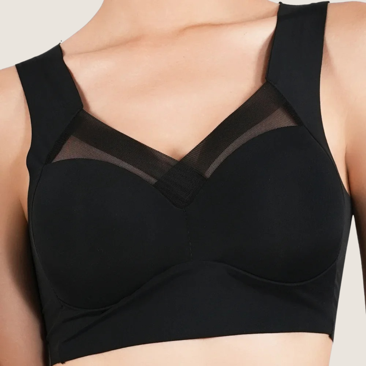 Soutien-gorge Anatomique Femme Ice Comfort – Sans Armature, Bretelles Larges et Maille Respirante