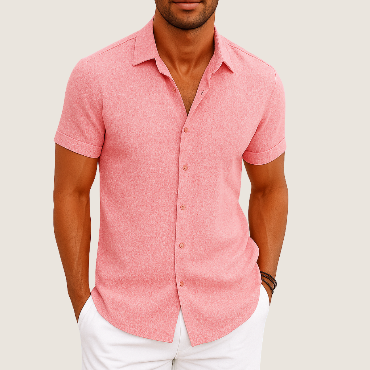 Monarch Chemise Lin & Coton – Coupe Ample et Confort Estival