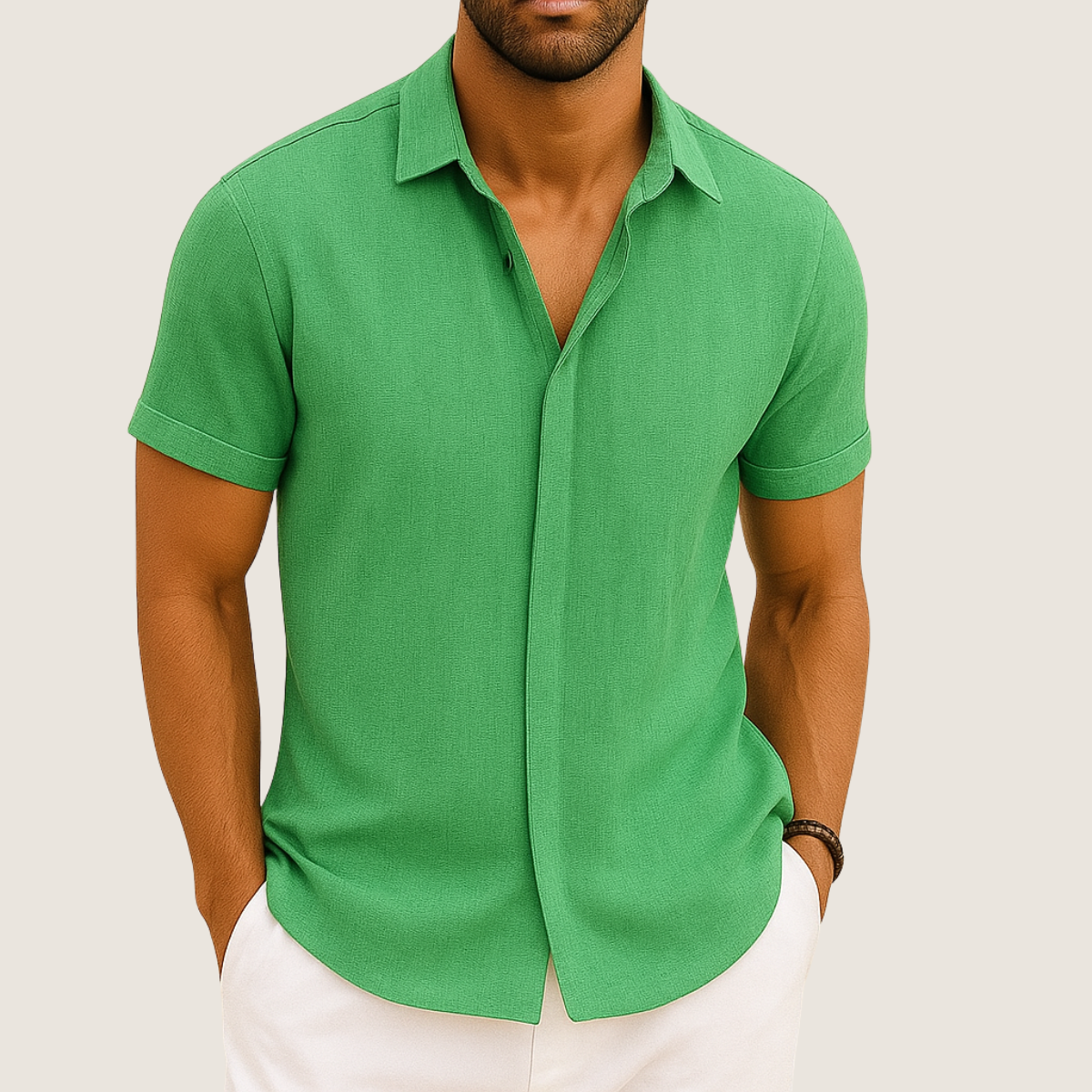 Monarch Chemise Lin & Coton – Coupe Ample et Confort Estival