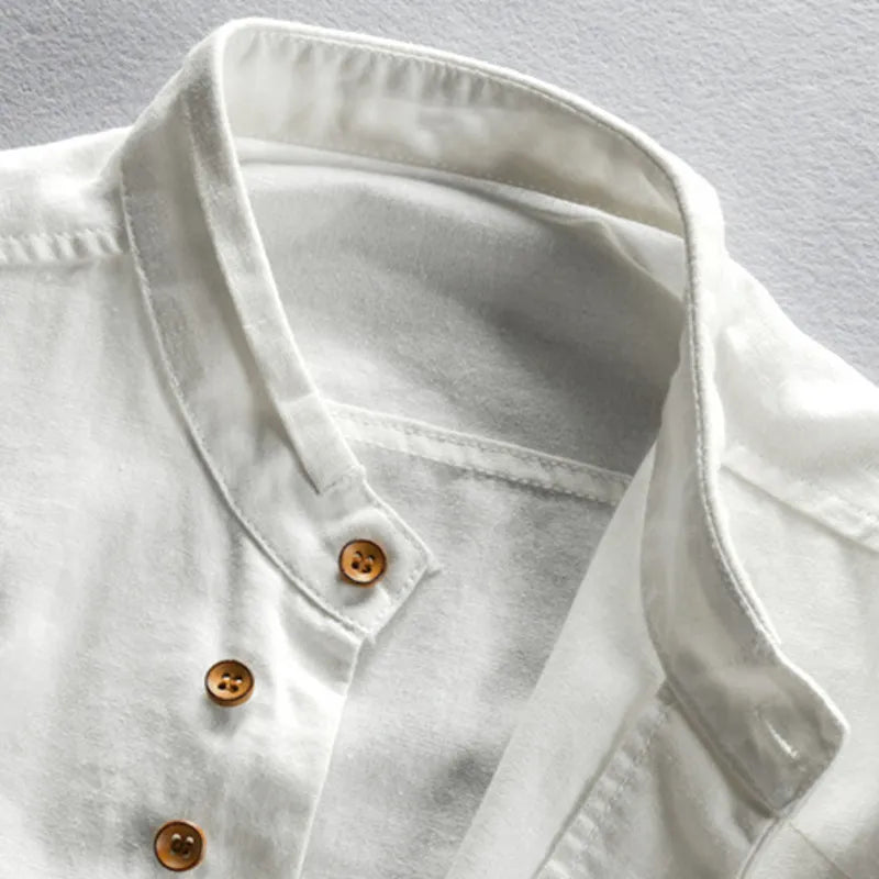 Monarch Wear - Chemise à Col Mandarin Osaka™