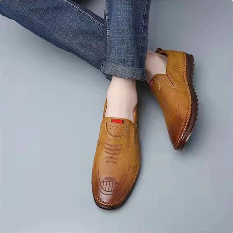 Monarch Wear - Leren Instap Mocassins voor Heren