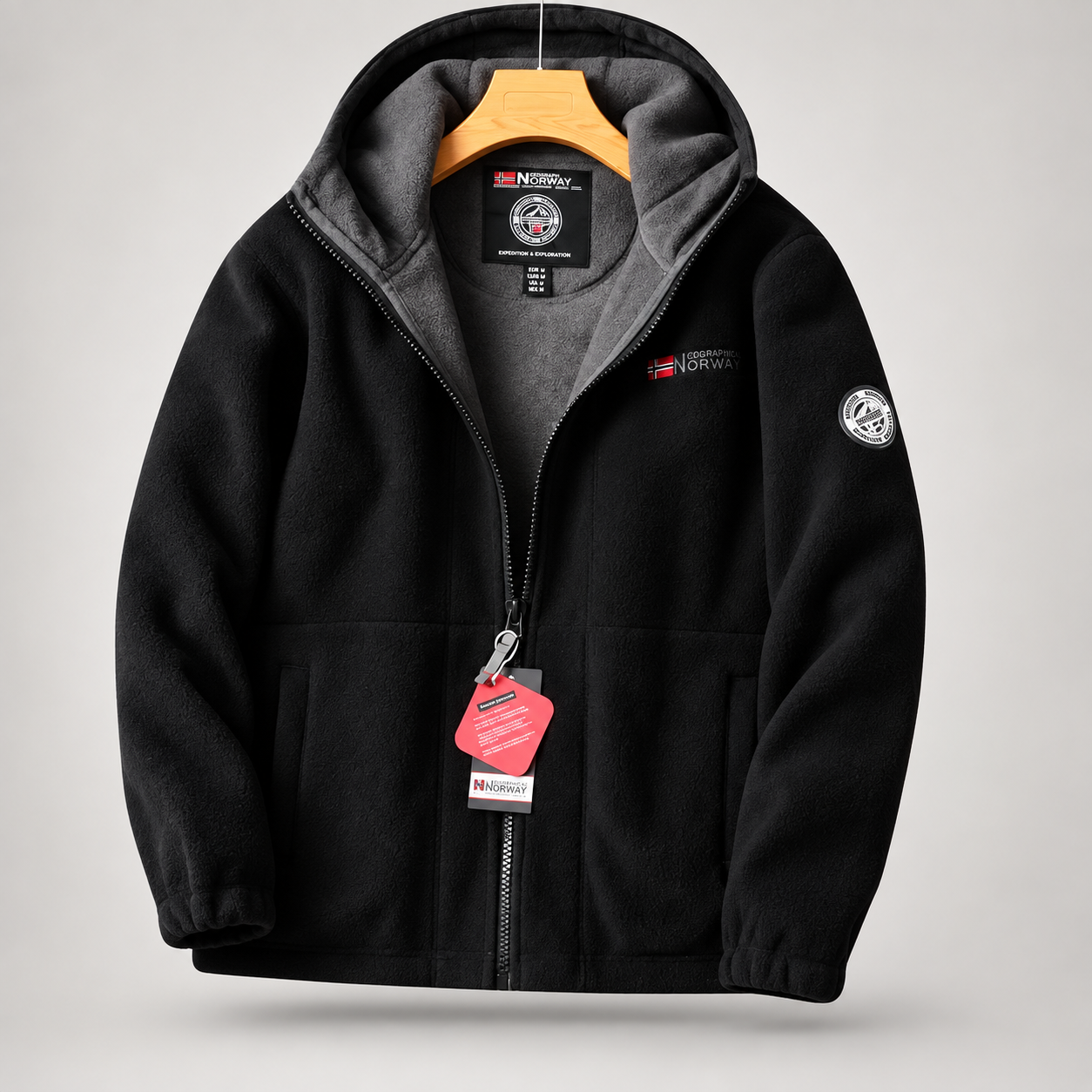NordWell™ | Warme Herenjas met Capuchon