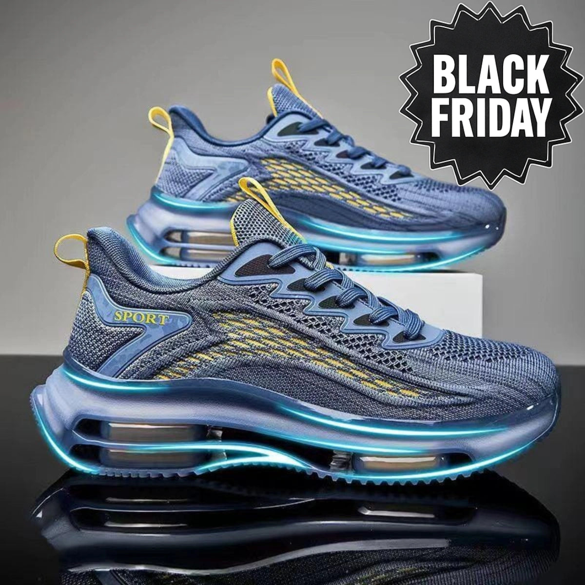 Baskets doubles pour hommes - Flex - [BLACK FRIDAY] - [ACHETÉZ 1, RECEVÉ 2 GRATUIT]