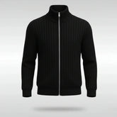 Monarch Wear | Veste zippée classique élégante – RibbedWarm™