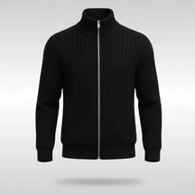 Monarch Wear | Veste zippée classique élégante – RibbedWarm™