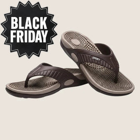 Ademende Massagesandalen – Zomercomfort 2025 - [BLACK FRIDAY] - [KOOP 1, KRIJG 2 GRATIS]
