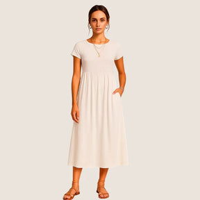 Monarch Alice midi-jurk – Casual en tijdloze elegantie