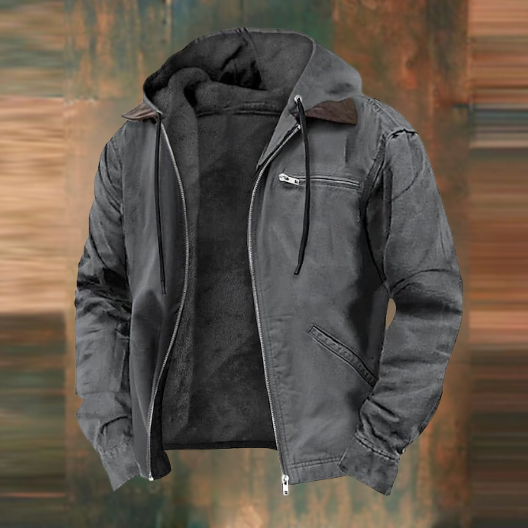 Foster | Heren Trendy Casual Heren Zip Jas