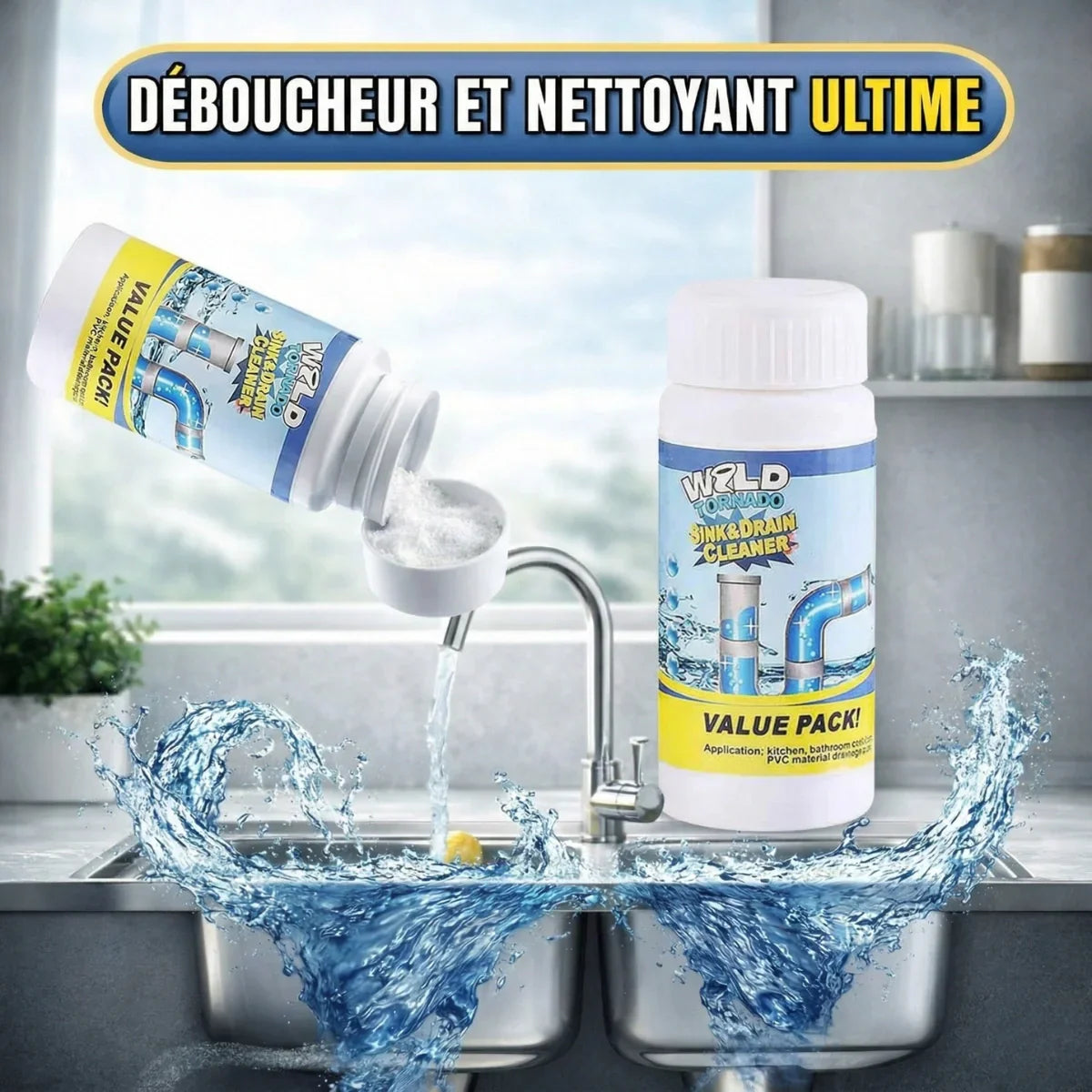 Monarch | Déboucheur Mousse Active – WildTornado™ Pro