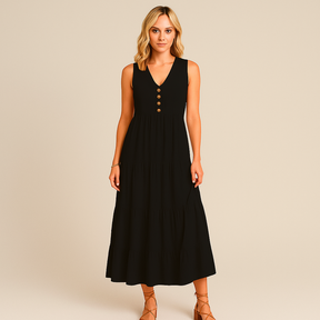 Monarch Robe Longue Maia – Élégance et Polyvalence