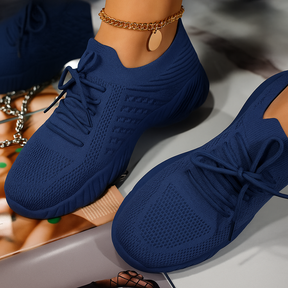 Monarch Baskets RespiraFlex – Maille Aérée à Lacets, Semelle EVA