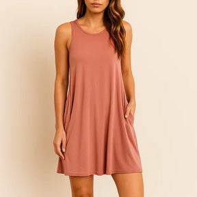 Monarch Mila uitlopende jurk – Casual elegantie & zomercomfort