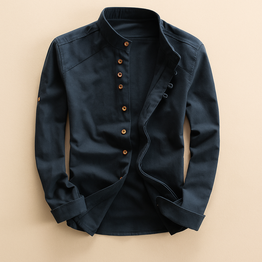 Monarch - Chemise à Col Mandarin Osaka™ [PROMOTION À NE PAS MANQUER]