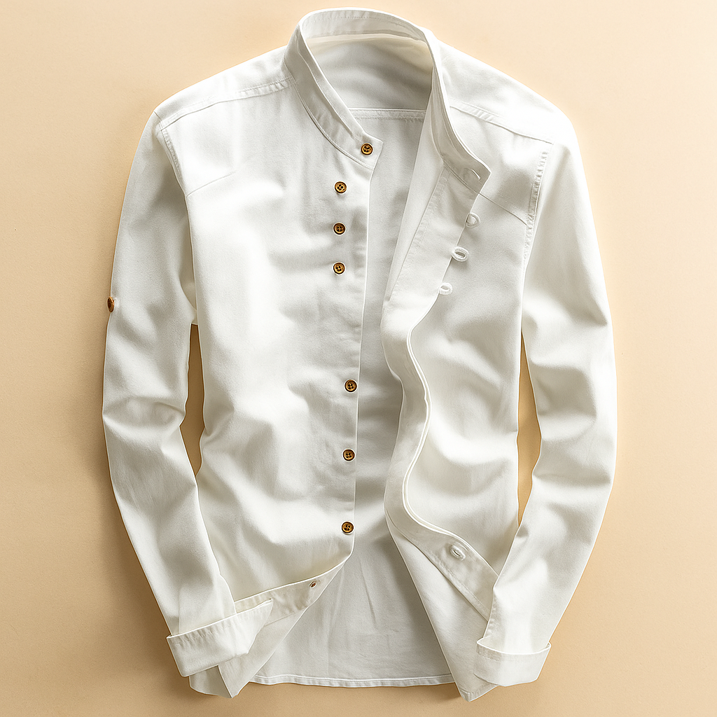 Monarch - Chemise à Col Mandarin Osaka™ [PROMOTION À NE PAS MANQUER]