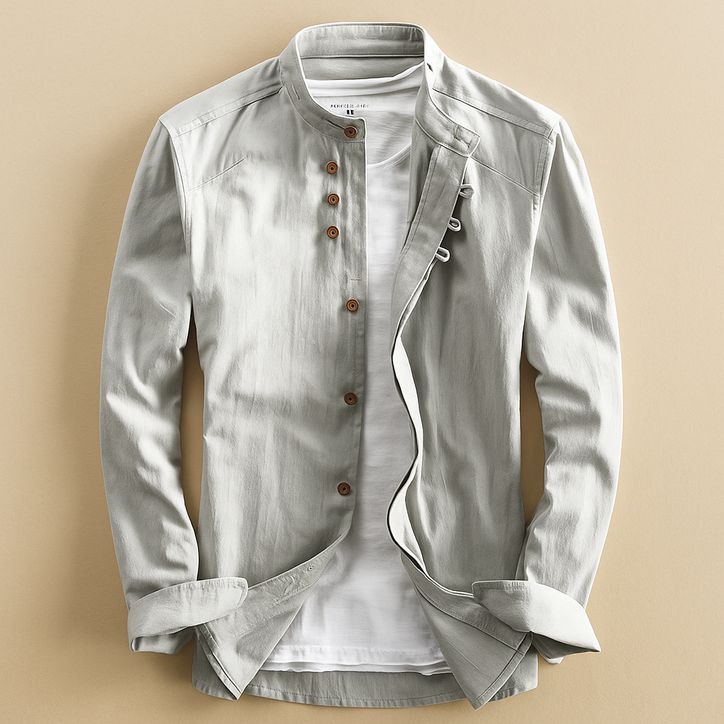 Monarch - Chemise à Col Mandarin Osaka™ [PROMOTION À NE PAS MANQUER]