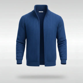 Monarch Wear | Veste zippée classique élégante – RibbedWarm™