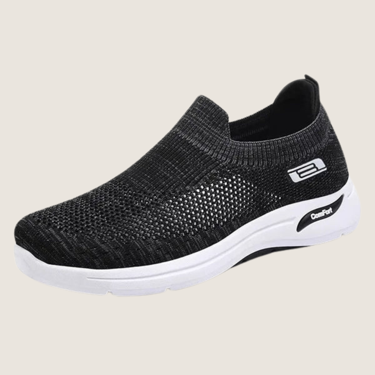 Monarch – Baskets Orthopédiques Respirantes Homme AirMesh Comfort