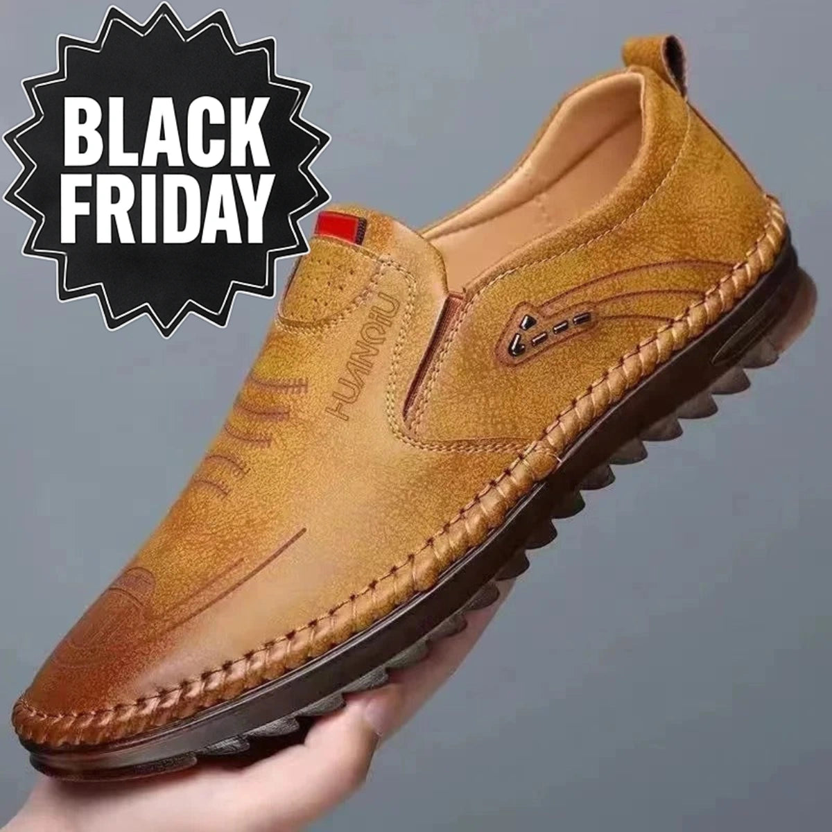 Leren instappers voor heren - [BLACK FRIDAY] - [KOOP 1, KRIJG 2 GRATIS]