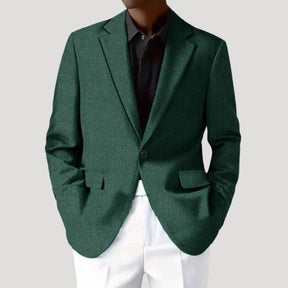 Alexander | Heren Gestructureerde Getailleerde Casual Blazer