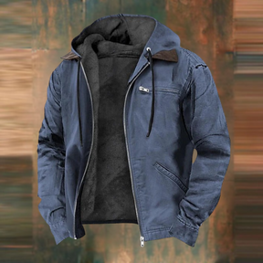 Foster | Heren Trendy Casual Heren Zip Jas