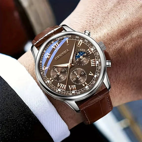 PZ® 008 – Montre Élégante Classique avec une Touche Moderne