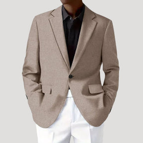 Alexander | Heren Gestructureerde Getailleerde Casual Blazer