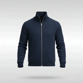 Monarch Wear | Veste zippée classique élégante – RibbedWarm™