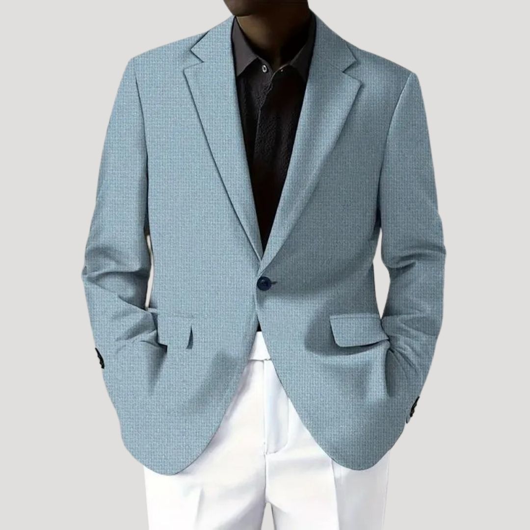 Alexander | Heren Gestructureerde Getailleerde Casual Blazer