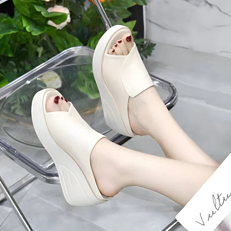 Monarch – Mule Féminine Confort Élégant NoirLift