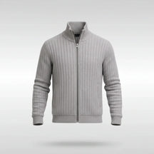 Monarch Wear | Veste zippée classique élégante – RibbedWarm™