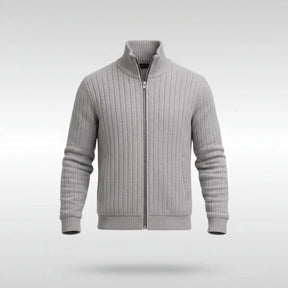 Monarch Wear | Veste zippée classique élégante – RibbedWarm™