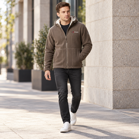 NordWell™ | Warme Herenjas met Capuchon