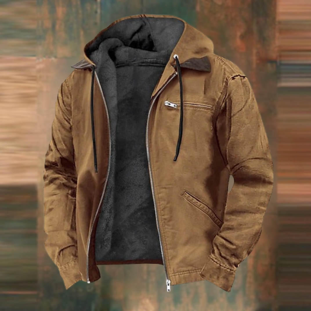 Foster | Heren Trendy Casual Heren Zip Jas