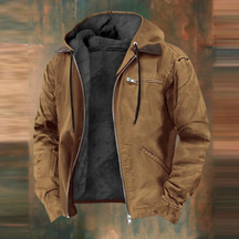 Foster | Heren Trendy Casual Heren Zip Jas