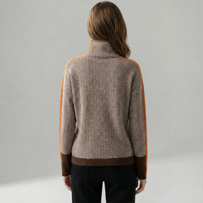 Monarch Wear™ | Pull à col roulé Clémence Signature™