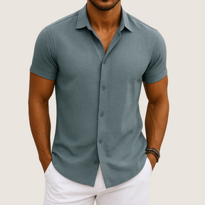 Monarch Chemise Lin & Coton – Coupe Ample et Confort Estival