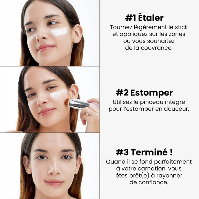 Monarch | Fond de Teint Intelligent – Pinceau Intégré & Pigments Adaptatifs – SkinMatch™