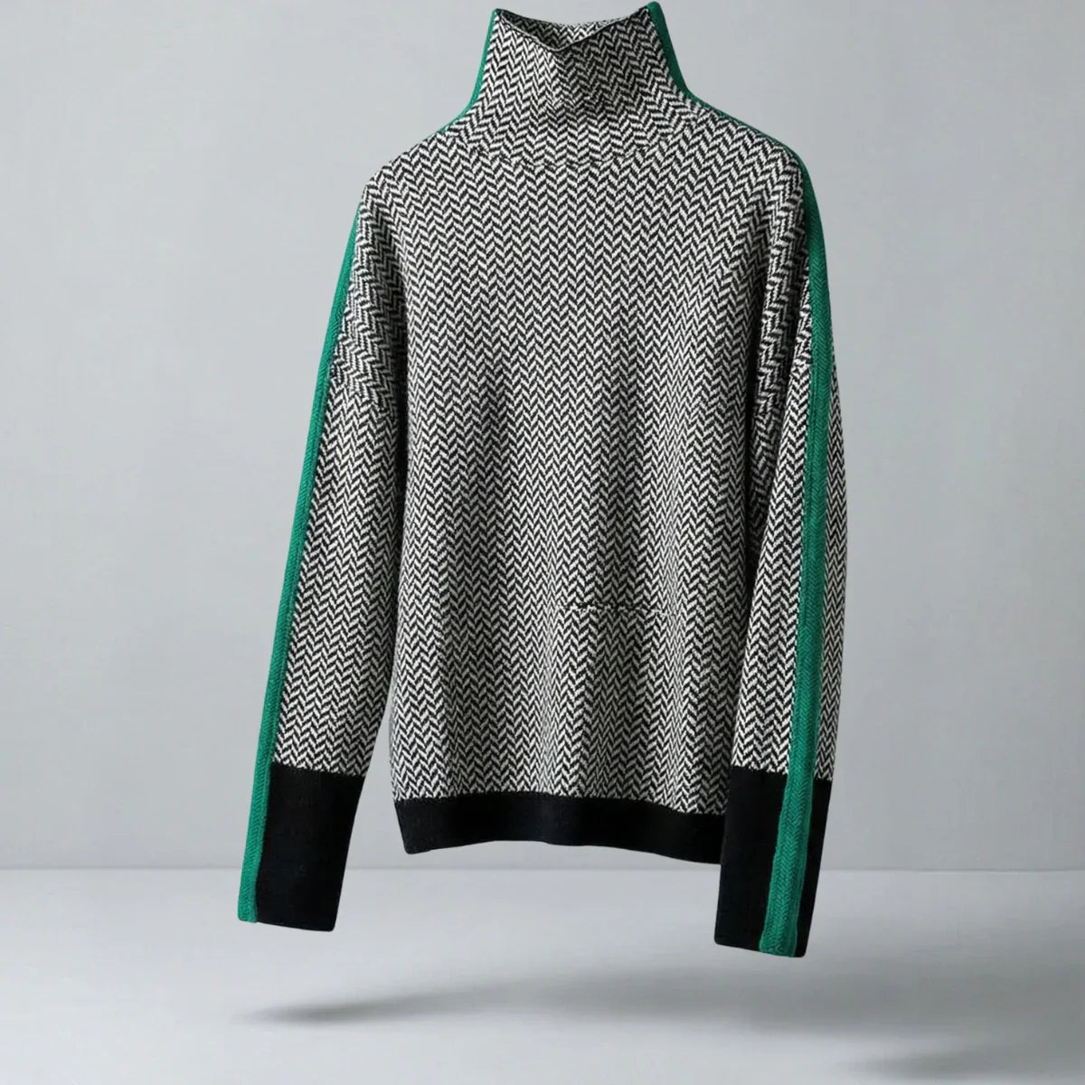 Monarch Wear™ | Pull à col roulé Clémence Signature™