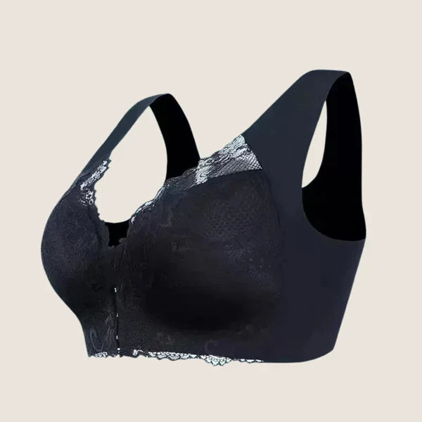 Monarch – Sexy kanten bh – Comfort push-up voor grote maten met voorsluiting