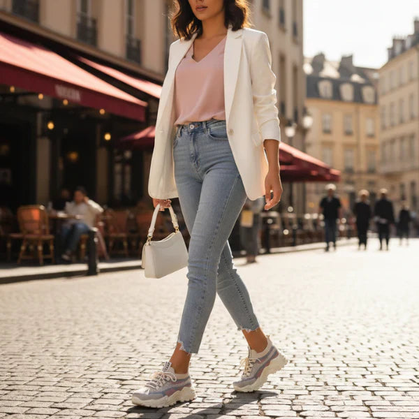 Monarch | LÉVIA™ – Baskets respirantes femme, confort longue durée