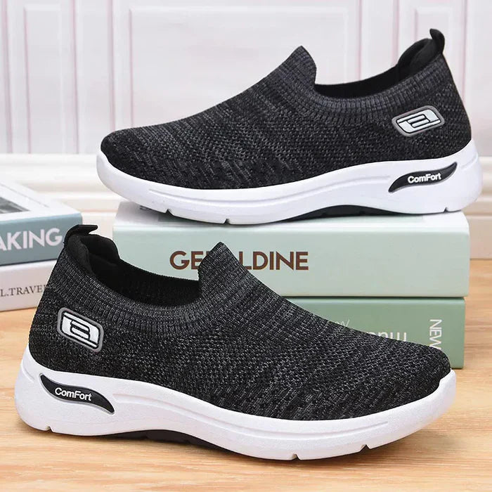 Monarch – Baskets Orthopédiques Respirantes Homme AirMesh Comfort