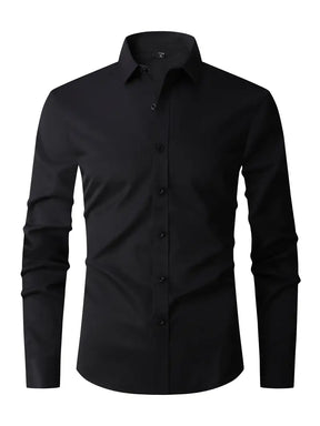 Oliver | Heren Slim Fit Overhemd met Knoopsluiting