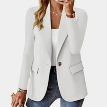 Penelope | Dames getailleerde blazer met enkele knoopsluiting