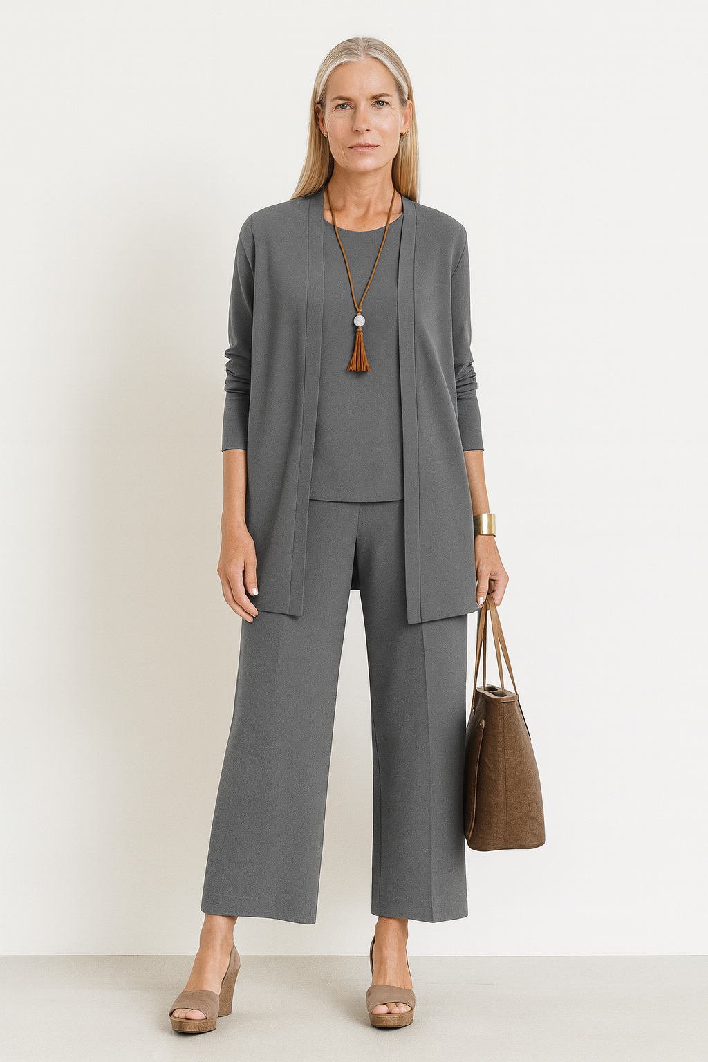 Bella | Dames Minimalistische Drie-Delige Lounge Set